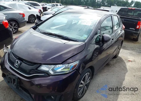 2015 Honda Fit Ex/Ex-L z USA, uszkodzony, nr VIN 3HGGK5H8XFM777521